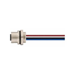 Connecteur femelle M12, 4 pol., codage B IP67, 4A, non-blindé